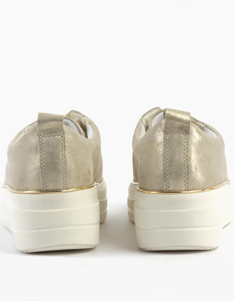 D1C03-60 Womens Trainers Gold