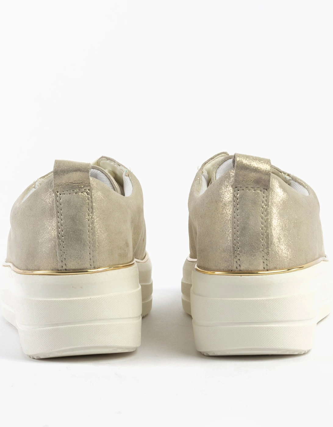 D1C03-60 Womens Trainers Gold