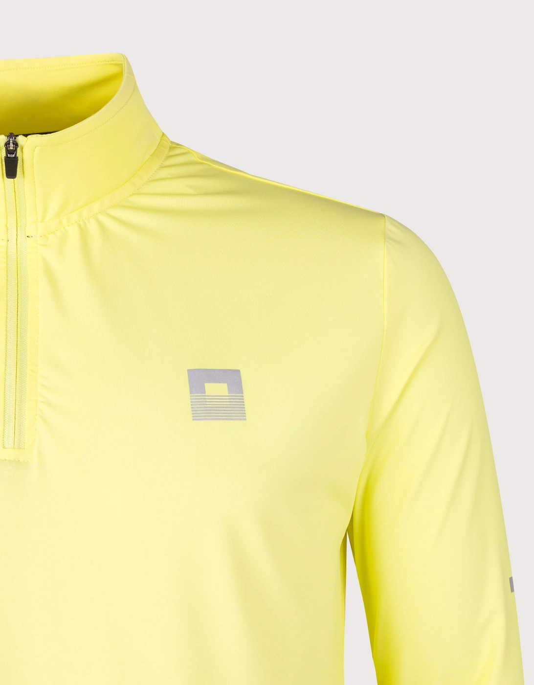 Core ID Quarter Zip Track Top