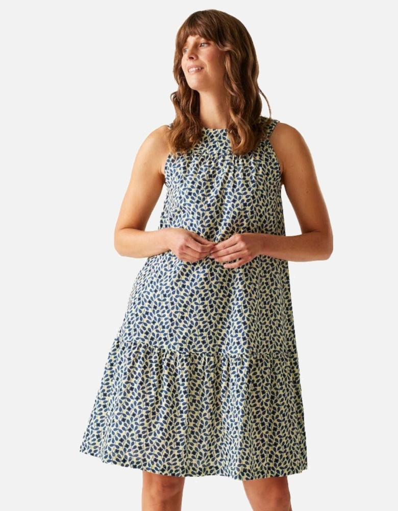 Womens Orla Cotton Poplin Sleeveless Dress