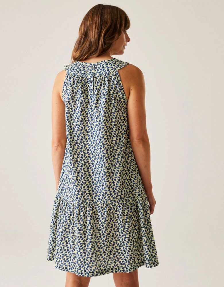 Womens Orla Cotton Poplin Sleeveless Dress