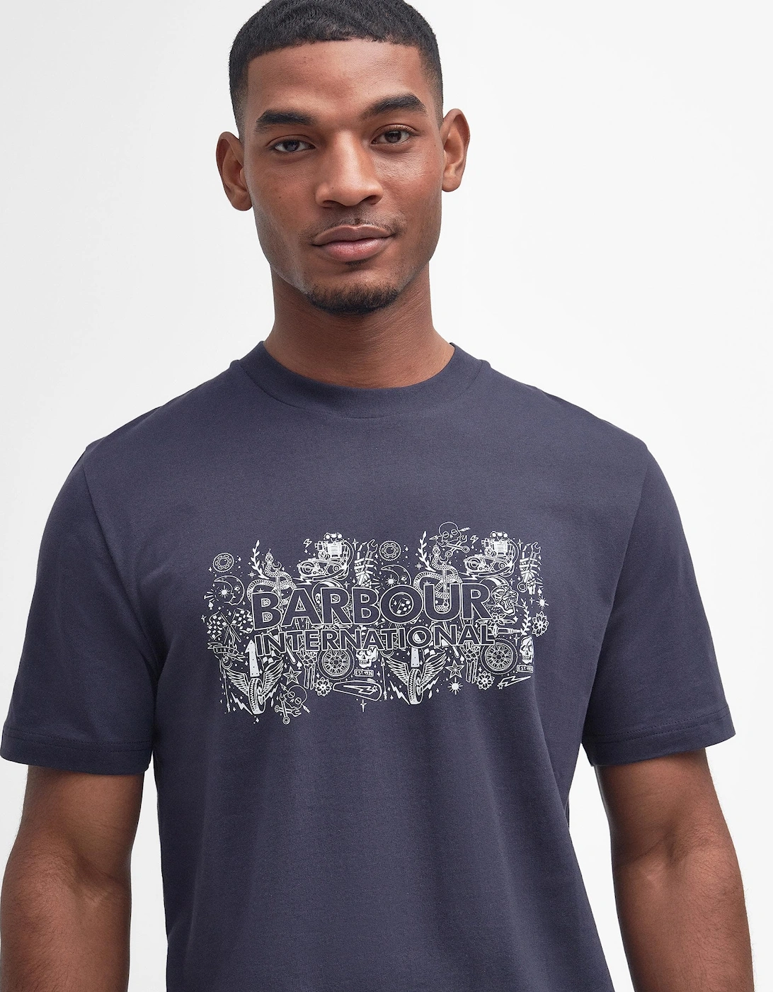 Ridley Mens Tailored Graphic T-Shirt