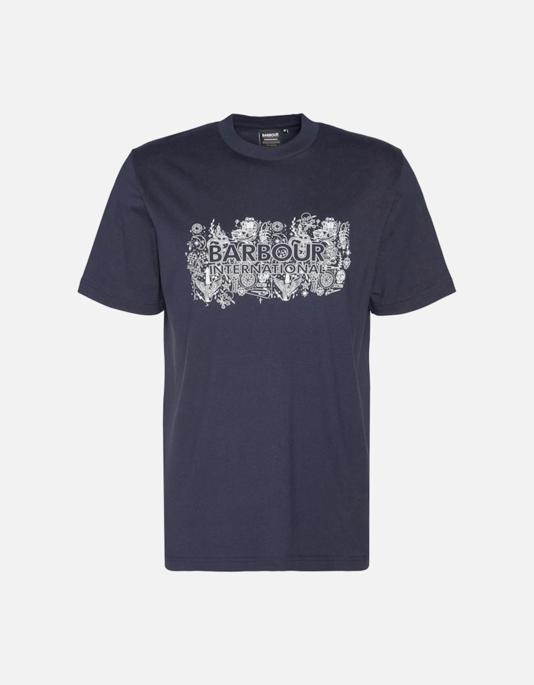 Ridley Mens Tailored Graphic T-Shirt