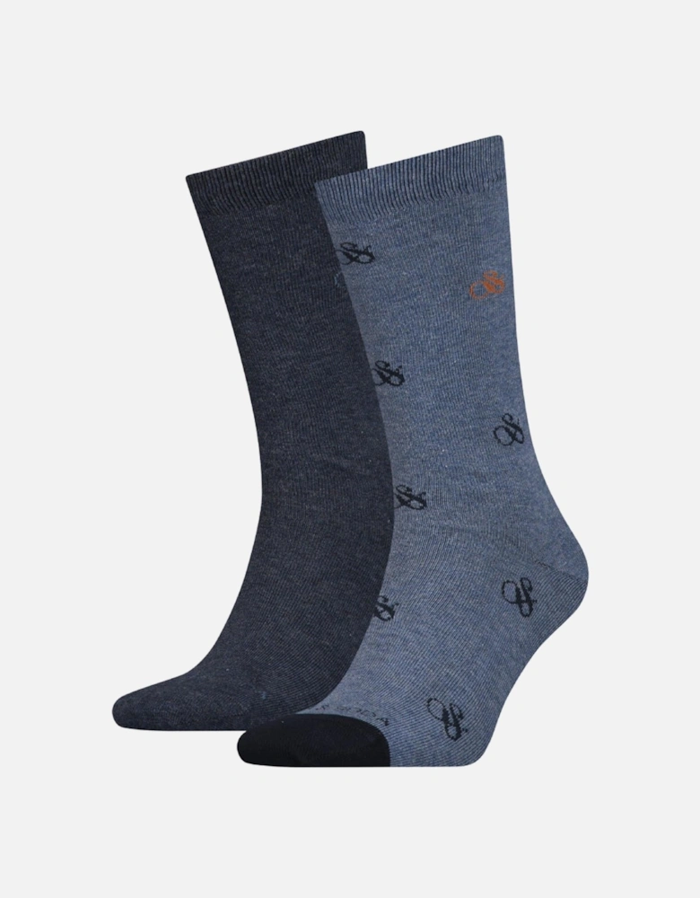 2 Pack Men's Amphersand Classic Sock