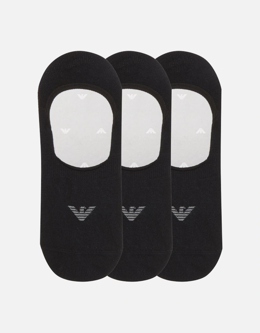 3 Pack Men's Invisible Sock, 2 of 1