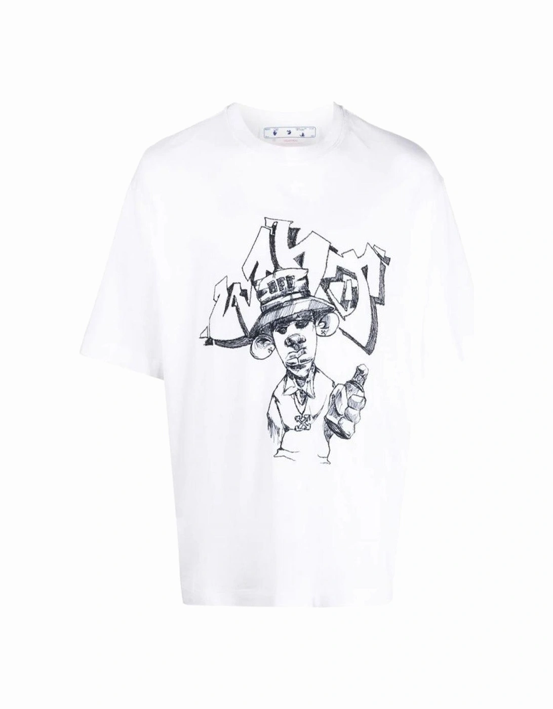 Graff Freest Over Skate Short-Sleeve T-Shirt in White, 5 of 4
