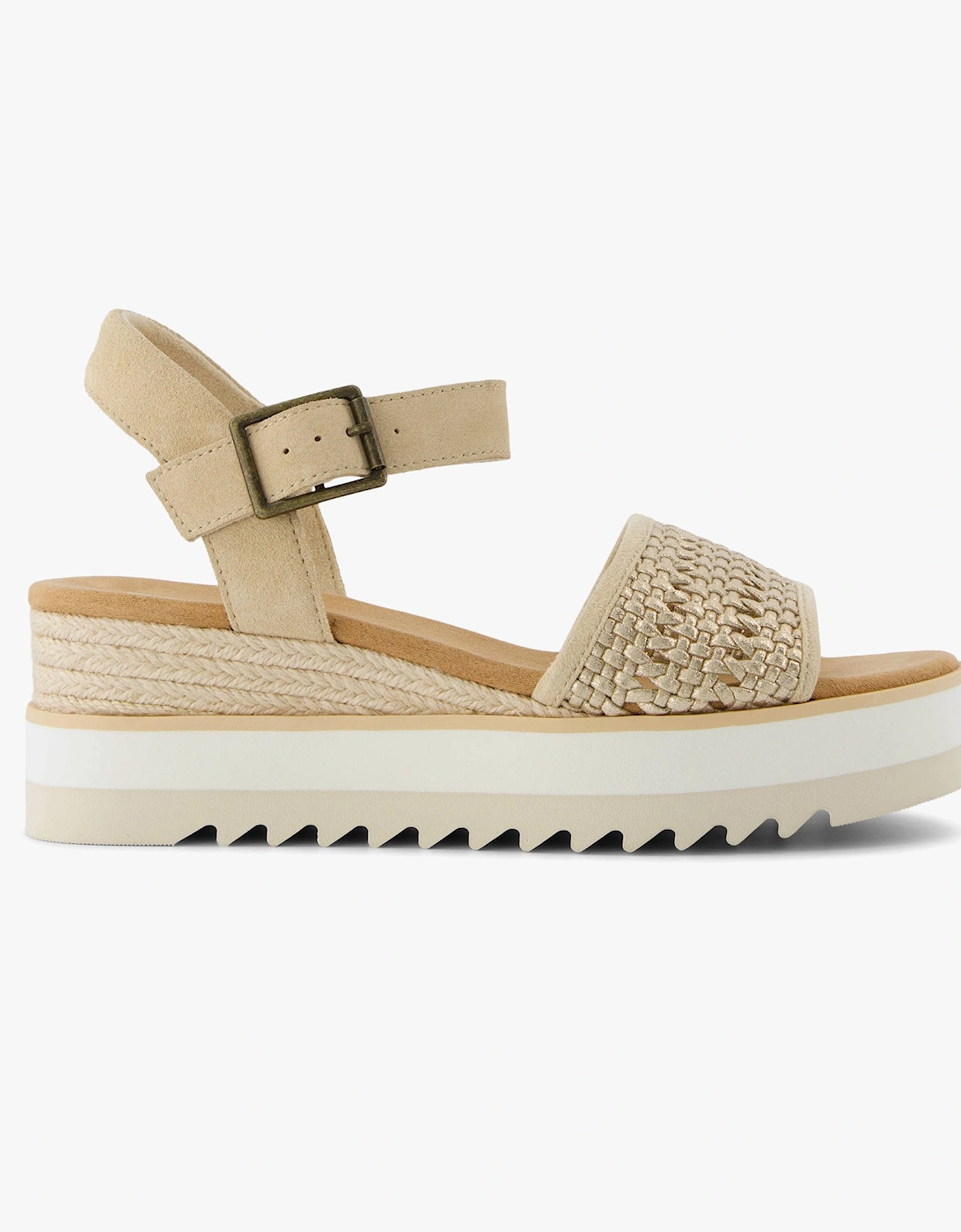 DIANA Womens Sandals Gold, 2 of 1