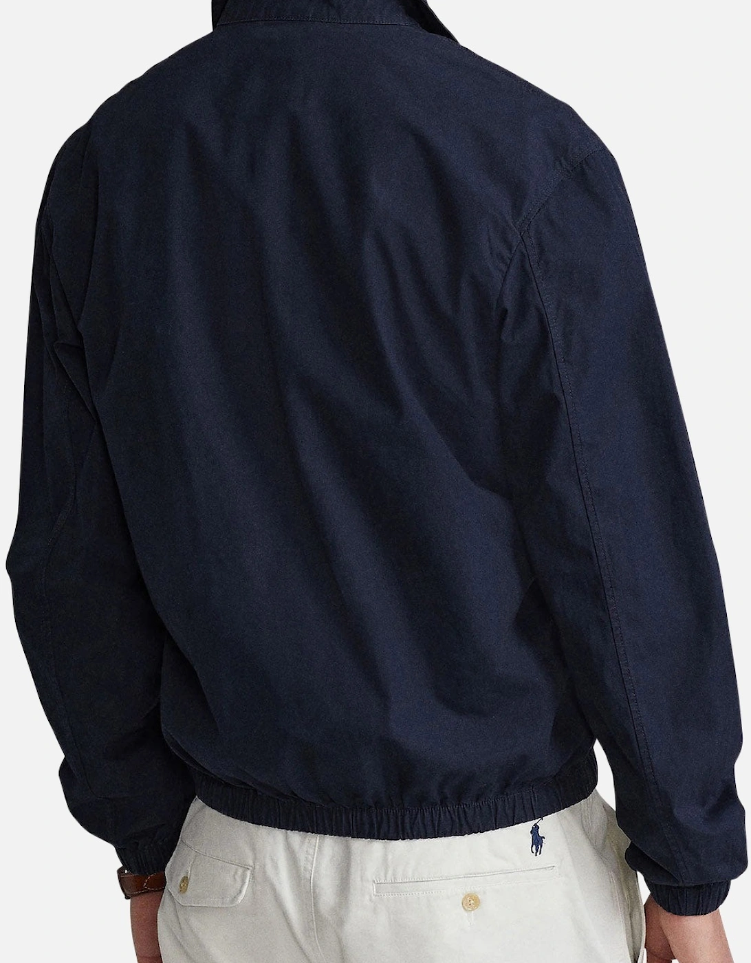 Men's Aviator Navy Bayport Peached Cotton Poplin Jacket