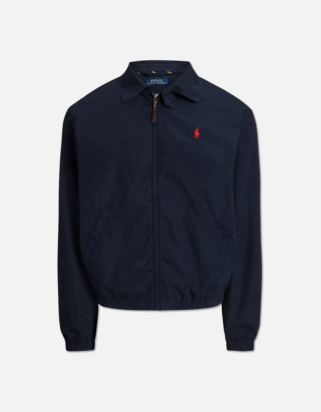 Men's Aviator Navy Bayport Peached Cotton Poplin Jacket, 5 of 4