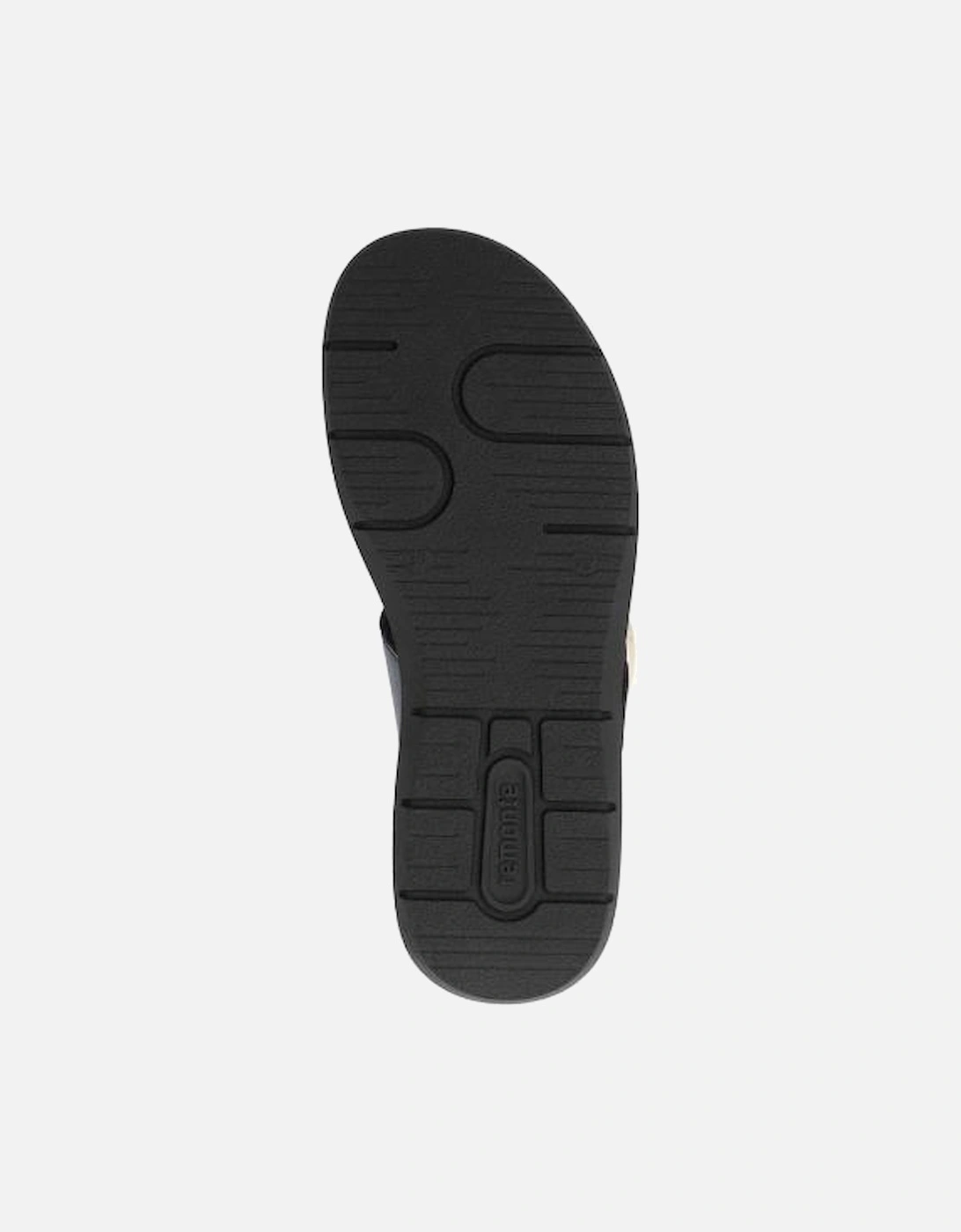 Ladies sandal D2K50-00 in Black