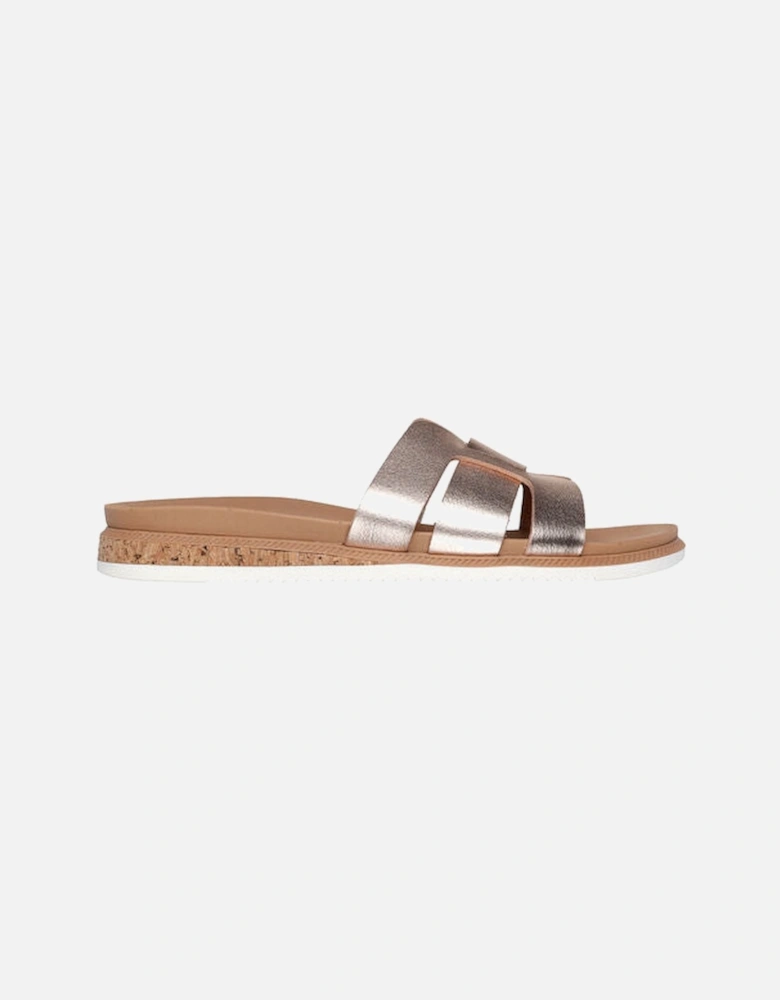 BOBS DESERT KISS LOW - PEAK LOOK Womens Sandals Silver
