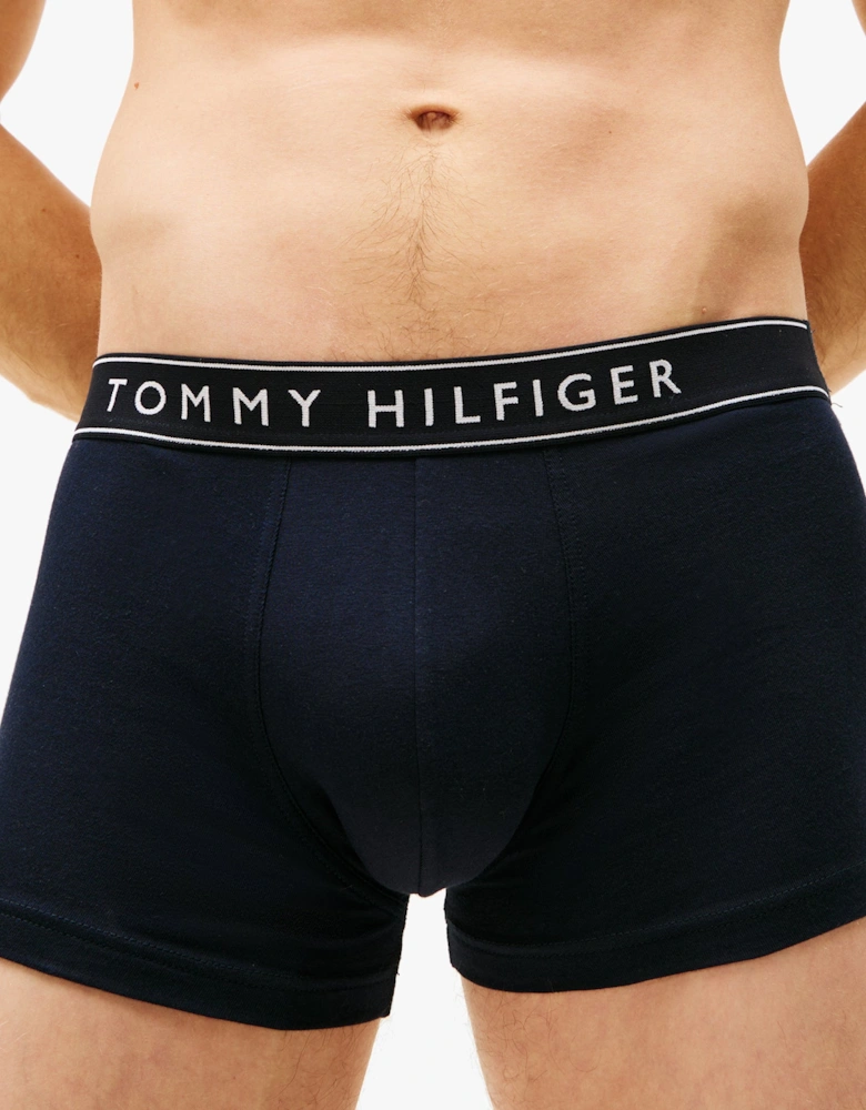 3 Pack Mens Trunks Des Sky/Calico/Fssl Blue
