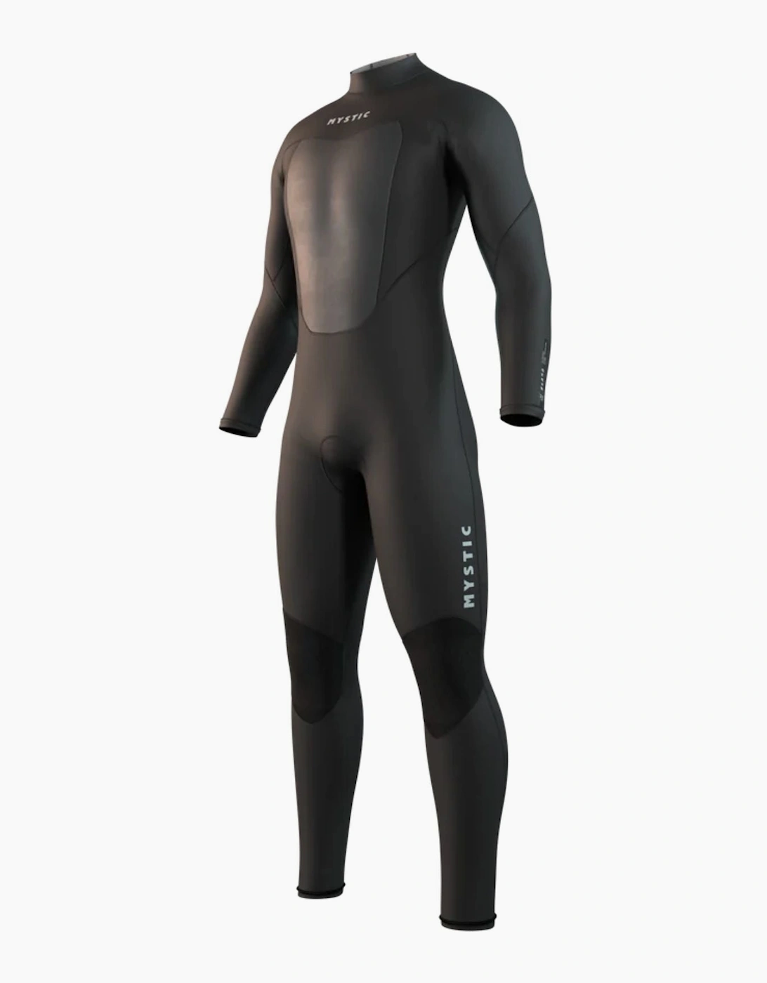 Men's Mystic Mens Brand 2025 Back Zip Full length Wetsuit - Black - Size: L