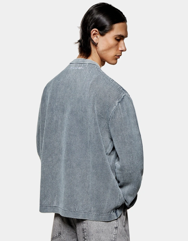 Pigment Dyed Loose Gauge Long Sleeve T-Shirt