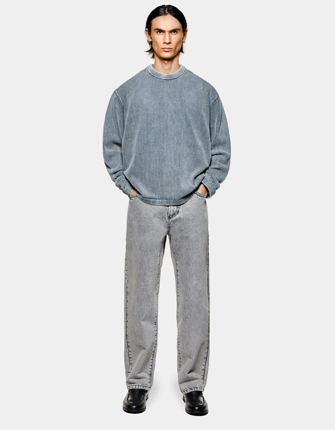 Pigment Dyed Loose Gauge Long Sleeve T-Shirt