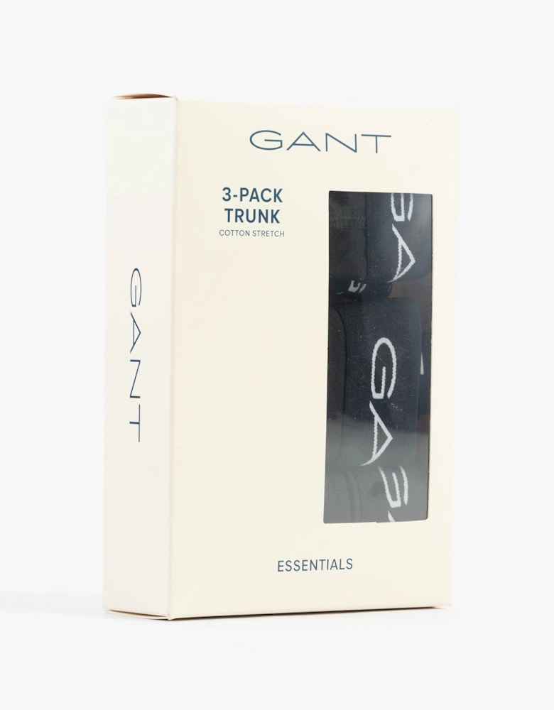 TRUNK 3-PACK Mens Black
