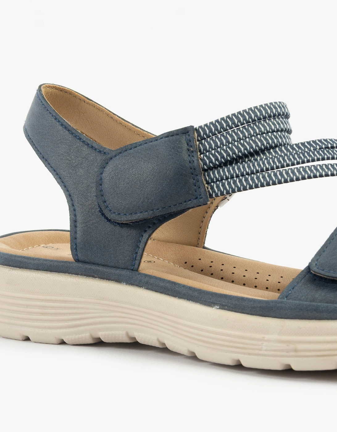 GINA Womens Sandals Navy
