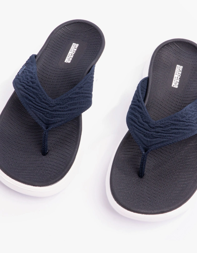 Skechers 141404/NVY GO WALK FLEX SANDAL - SPLENDOR Womens Sandals Navy