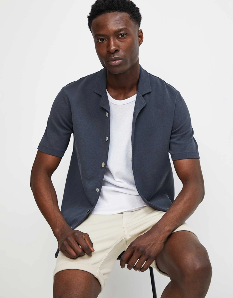 Button-Down Polo Shirt