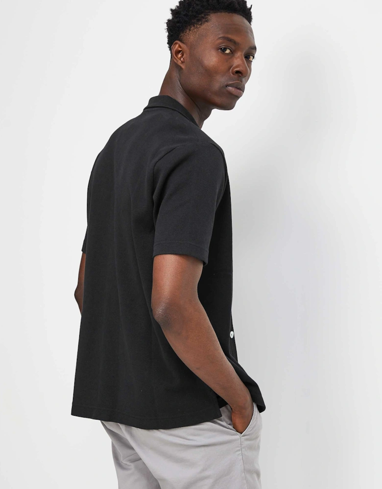 Button-Down Polo Shirt