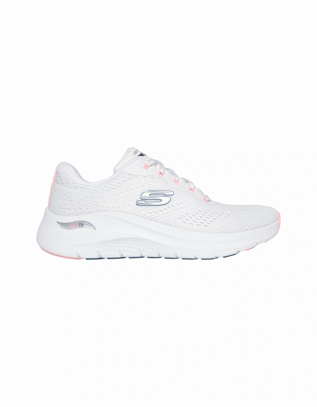 ARCH FIT 2.0 - BIG LEAGUE Womens Trainers White/Pink/Blue, 2 of 1