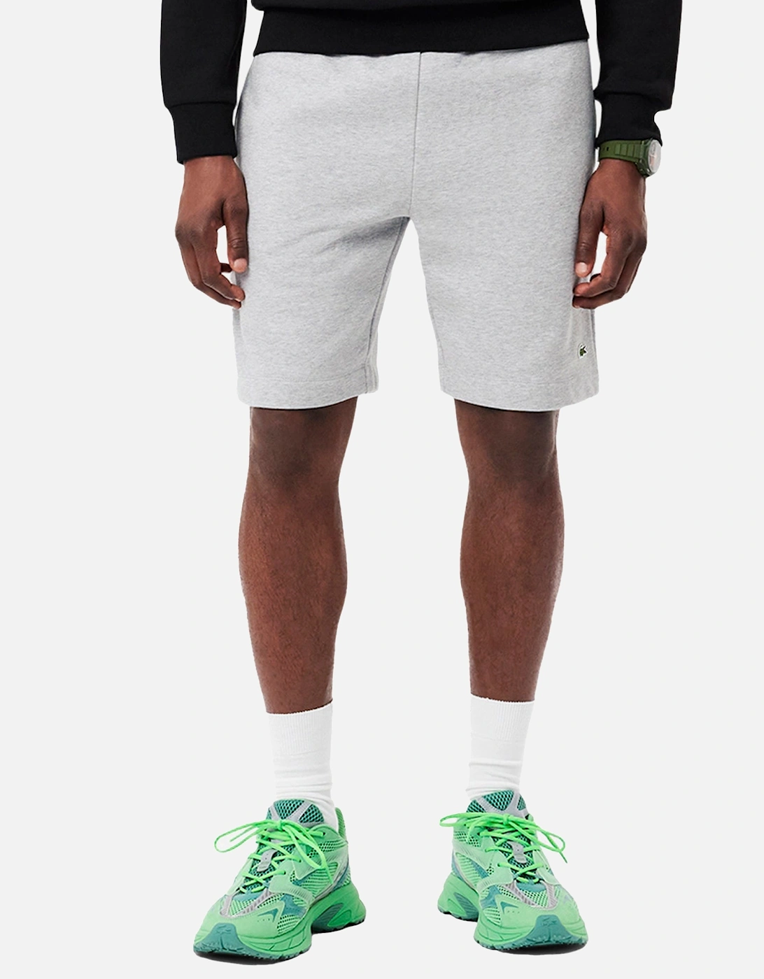 Regular Fit Fleece Shorts Light Heathered Grey