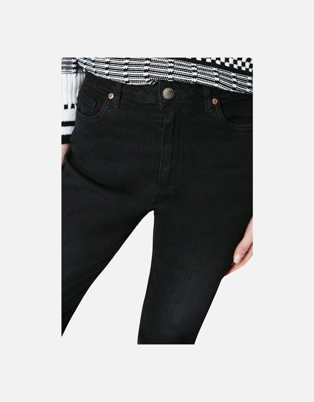Womens/Ladies Comfort Slim Mom Jeans