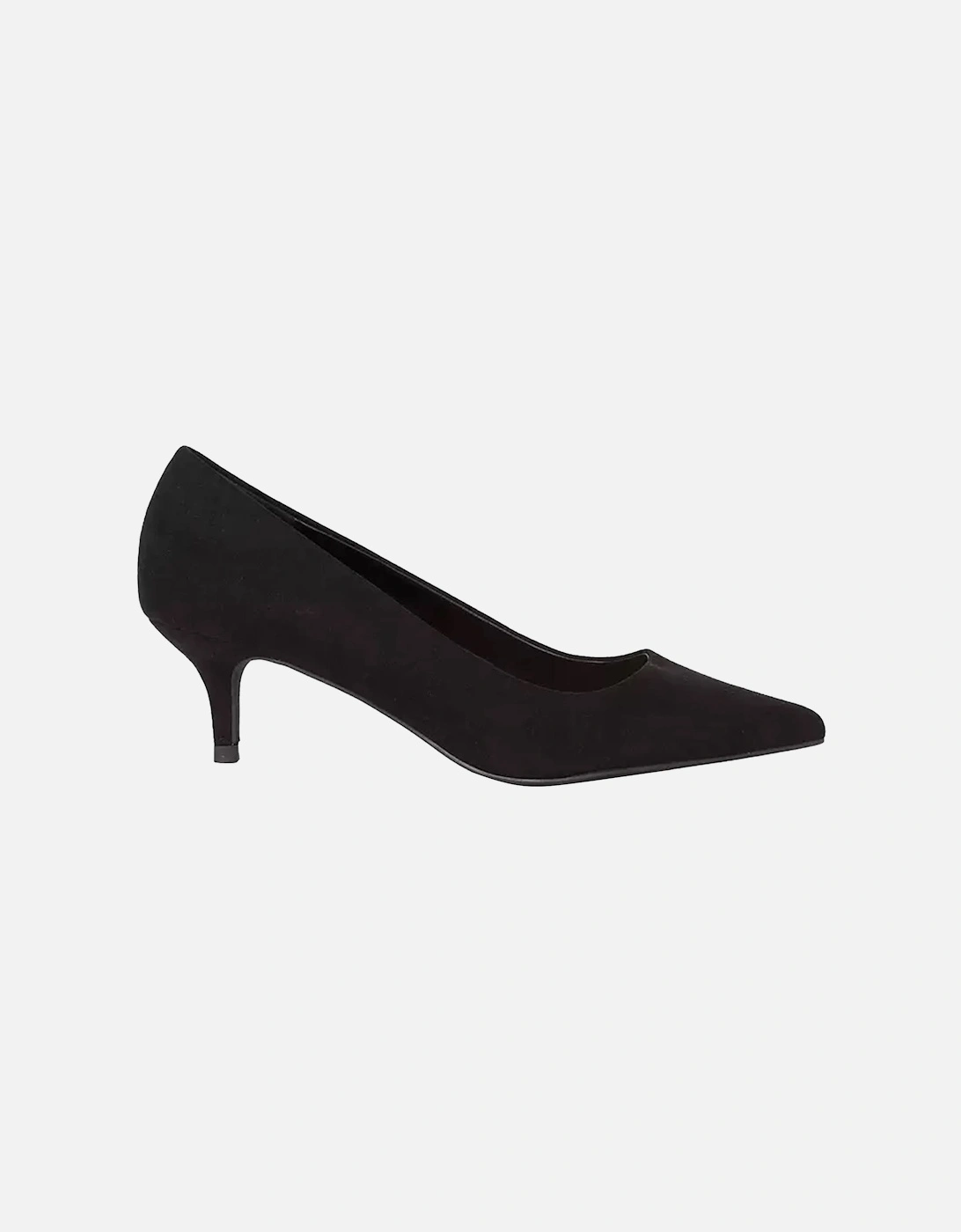 Womens/Ladies Dove Kitten Heel Court Shoes, 4 of 3
