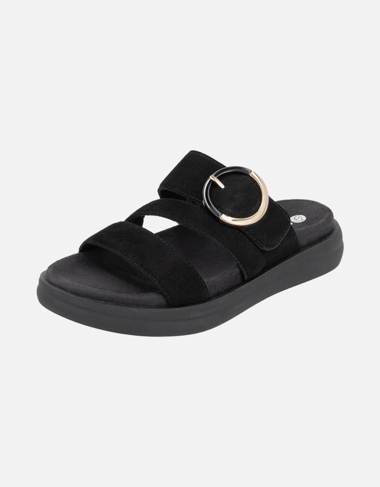 D2N53-02 Women's Sandals Black