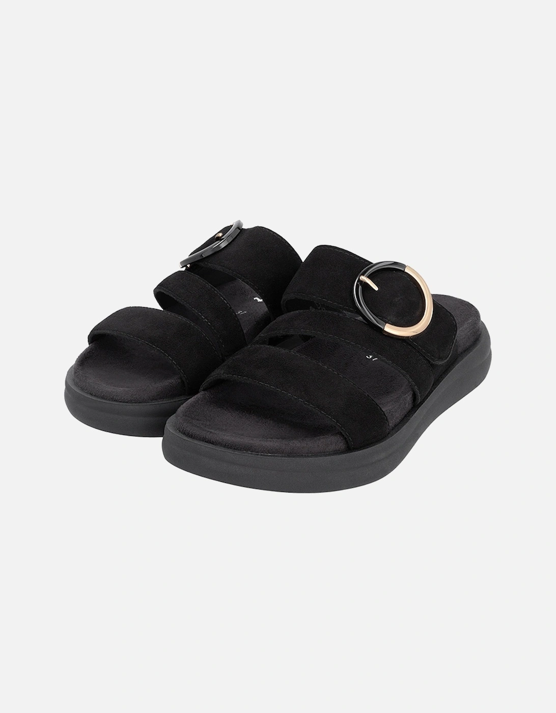 D2N53-02 Women's Sandals Black
