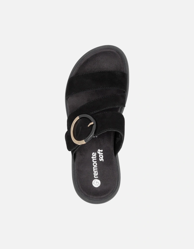 D2N53-02 Women's Sandals Black