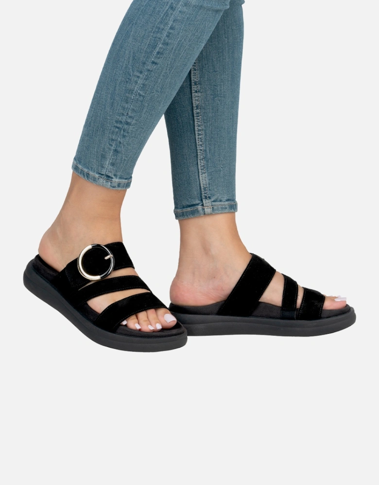 D2N53-02 Women's Sandals Black