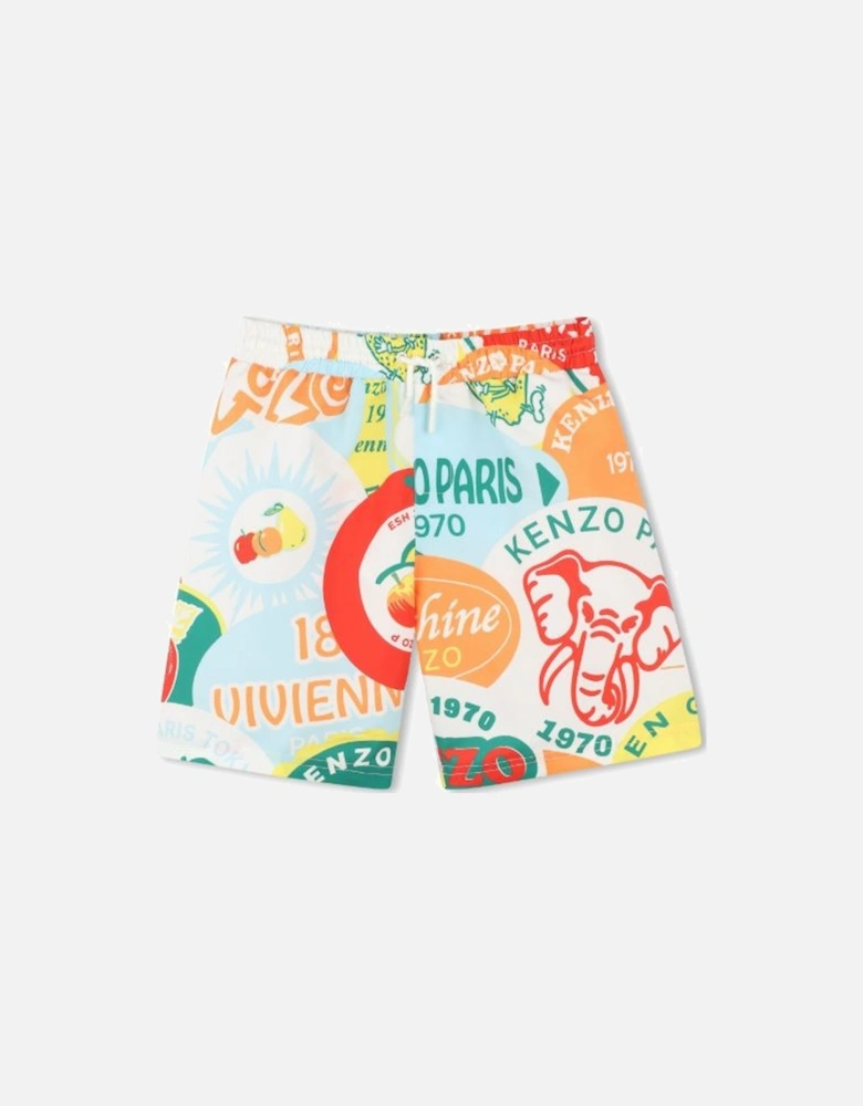 KIDS MULTI SWIM SHORTS K61079