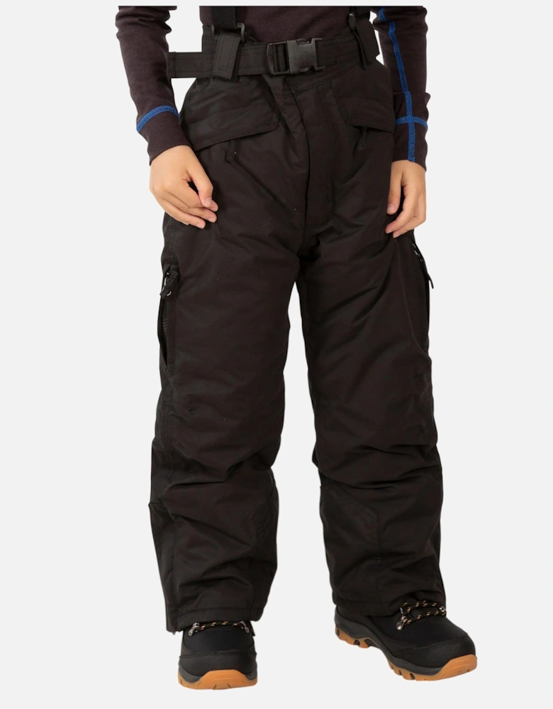 Kids Unisex Marvelous Ski Pants With Detachable Braces