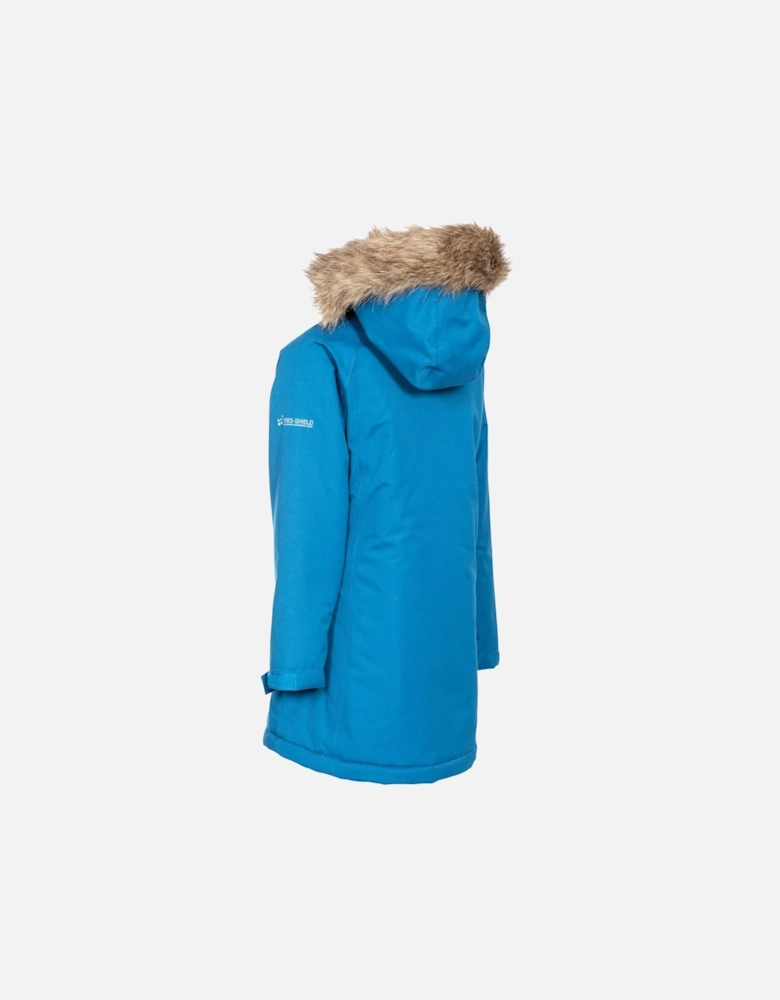 Childrens Girls Fame Waterproof Parka Jacket