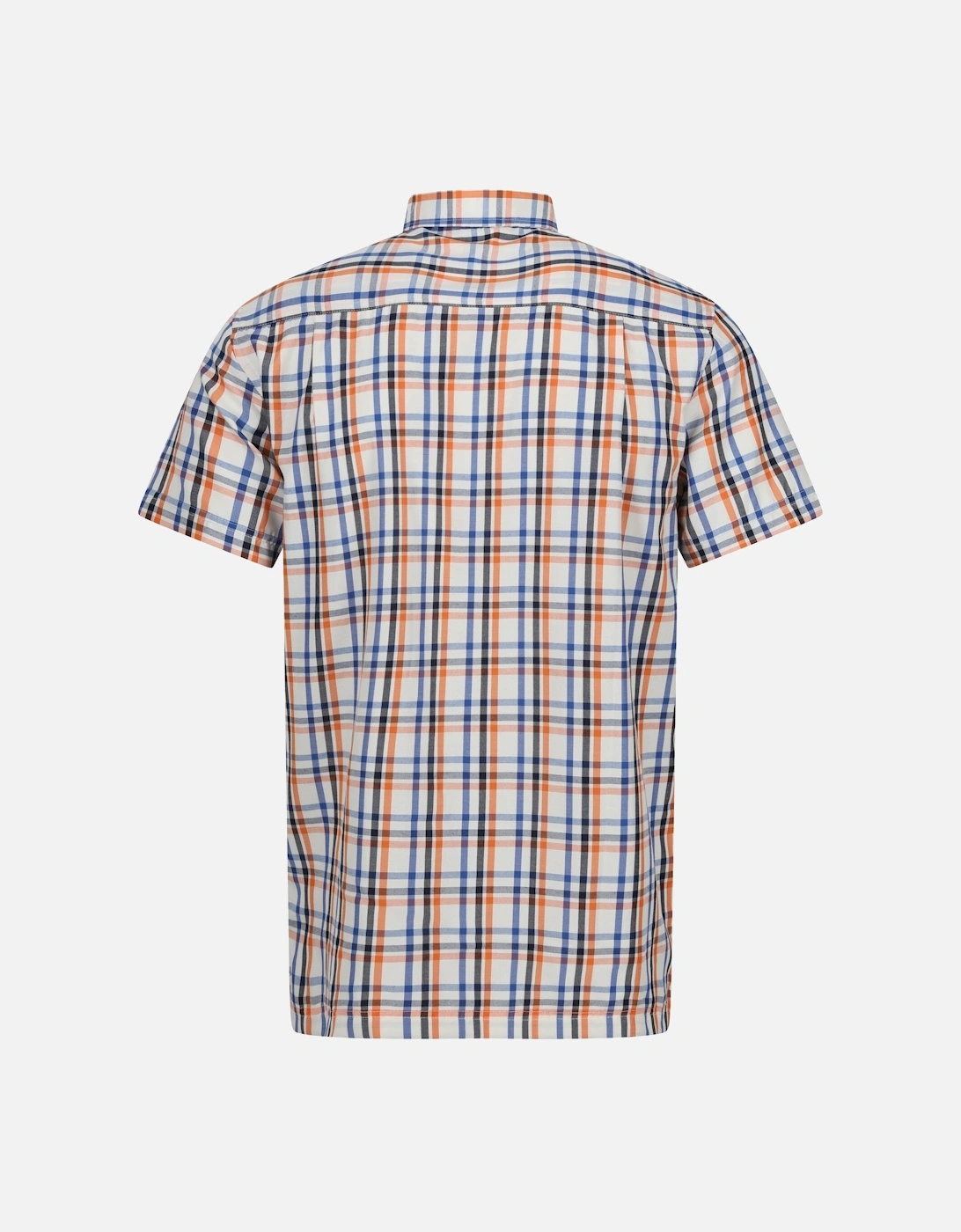 Mens Mindano VIII Checked Short-Sleeved Shirt