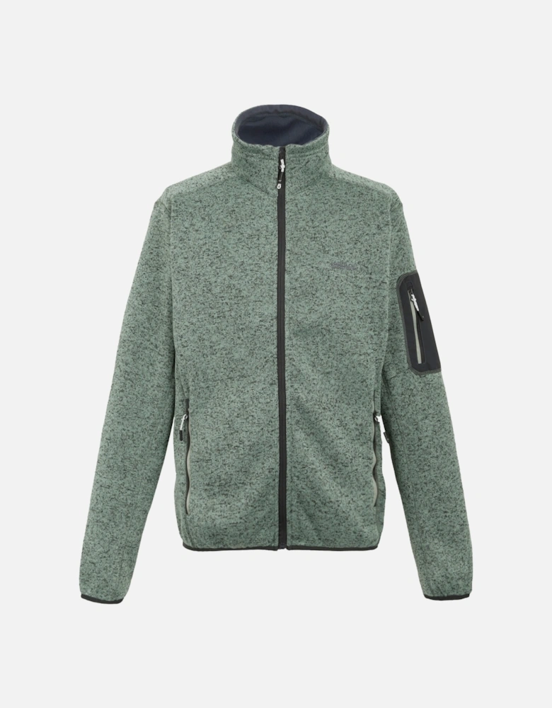 Mens Newhill Marl Full Zip Fleece Jacket