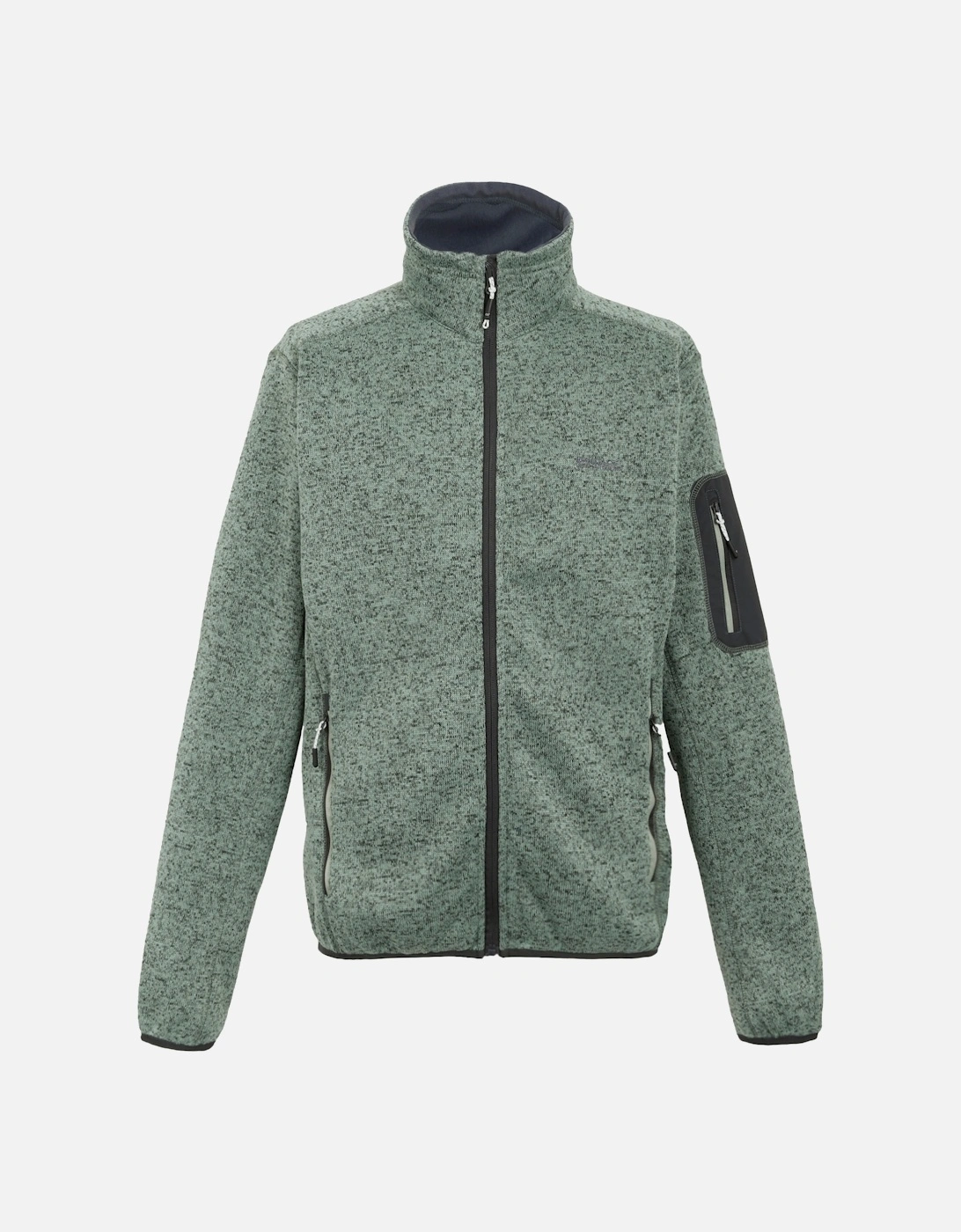 Mens Newhill Marl Full Zip Fleece Jacket, 5 of 4