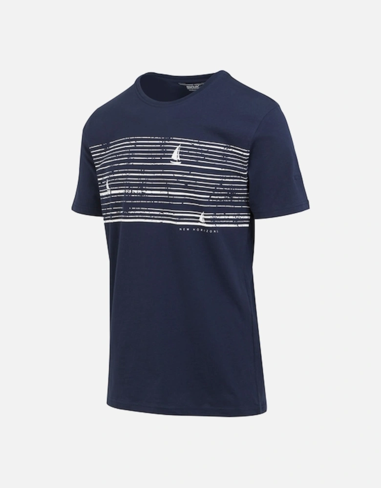 Mens Cline VIII Back Print T-Shirt