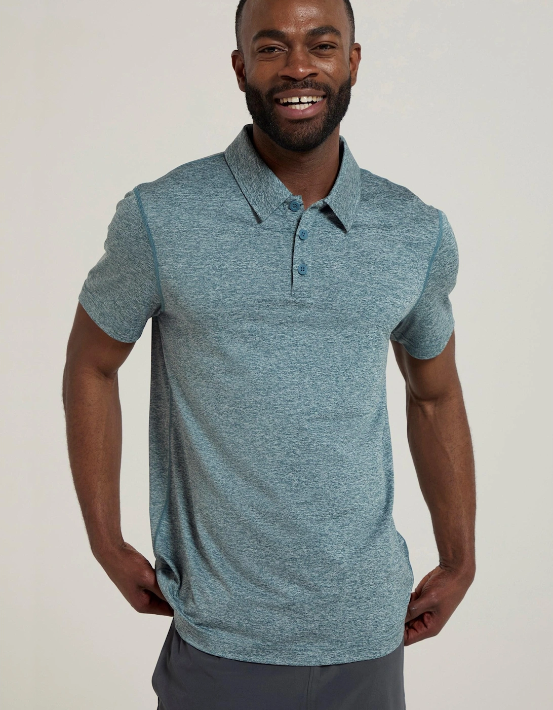 Mens Deuce IsoCool Polo Shirt, 2 of 1