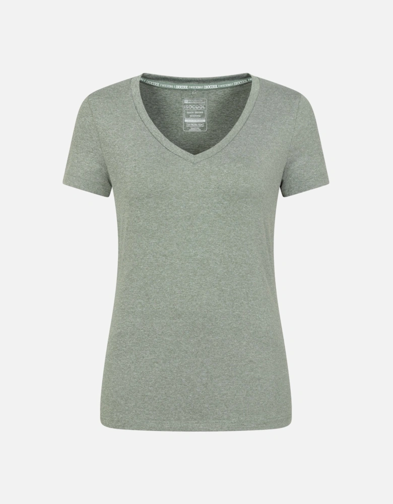 Womens/Ladies Vitality V Neck T-Shirt