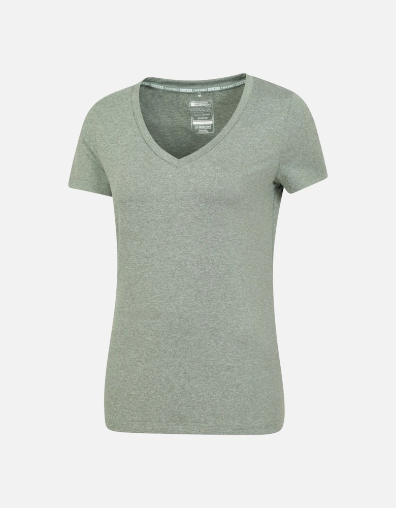 Womens/Ladies Vitality V Neck T-Shirt