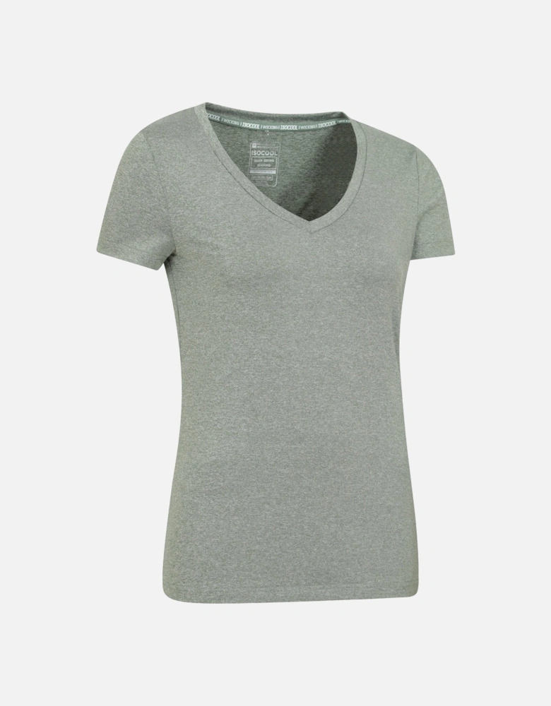 Womens/Ladies Vitality V Neck T-Shirt