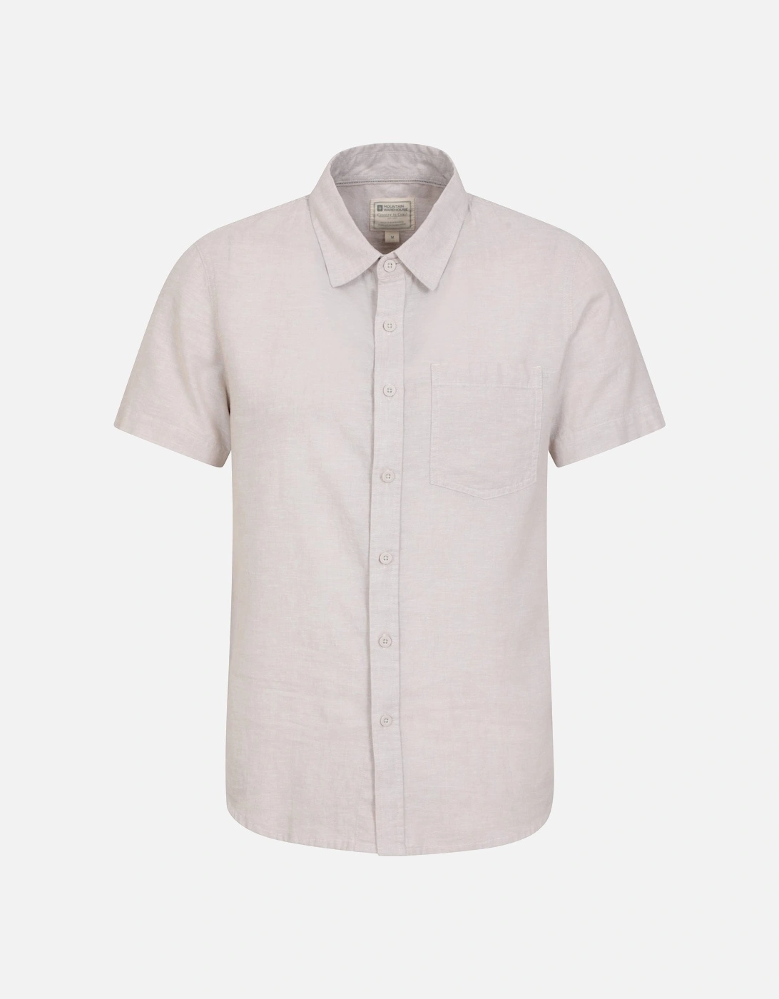 Mens Lowe Linen Blend Shirt, 5 of 4