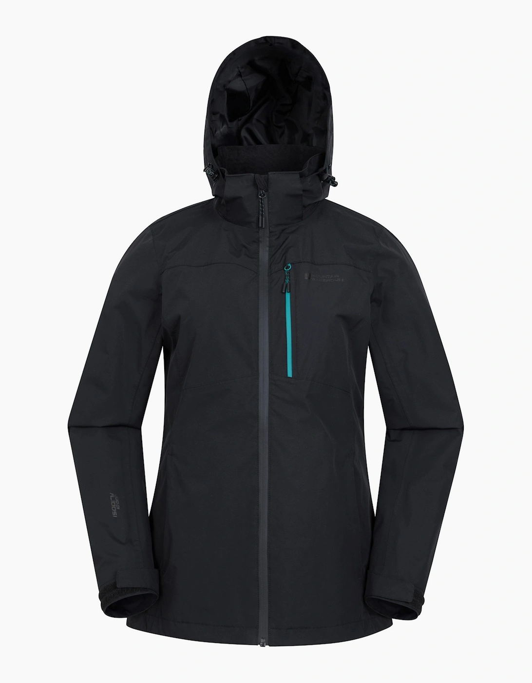 Mountain Warehouse Women's Mountain Warehouse Womens/Ladies Rainforest II Extreme Waterproof Jacket - Black