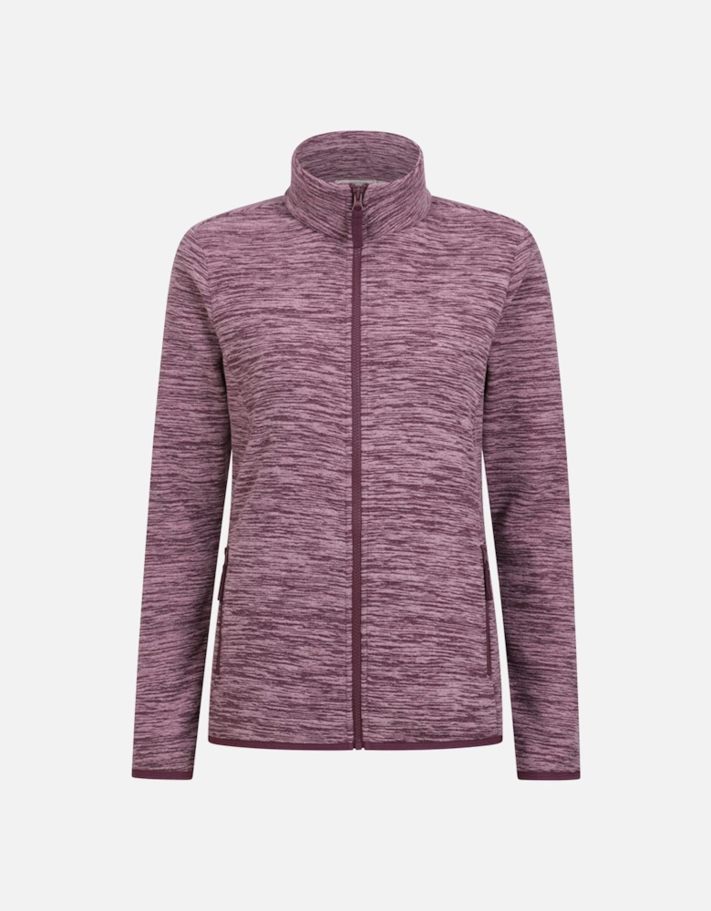 Womens/Ladies Snowdon II Melange Full Zip Fleece Jacket