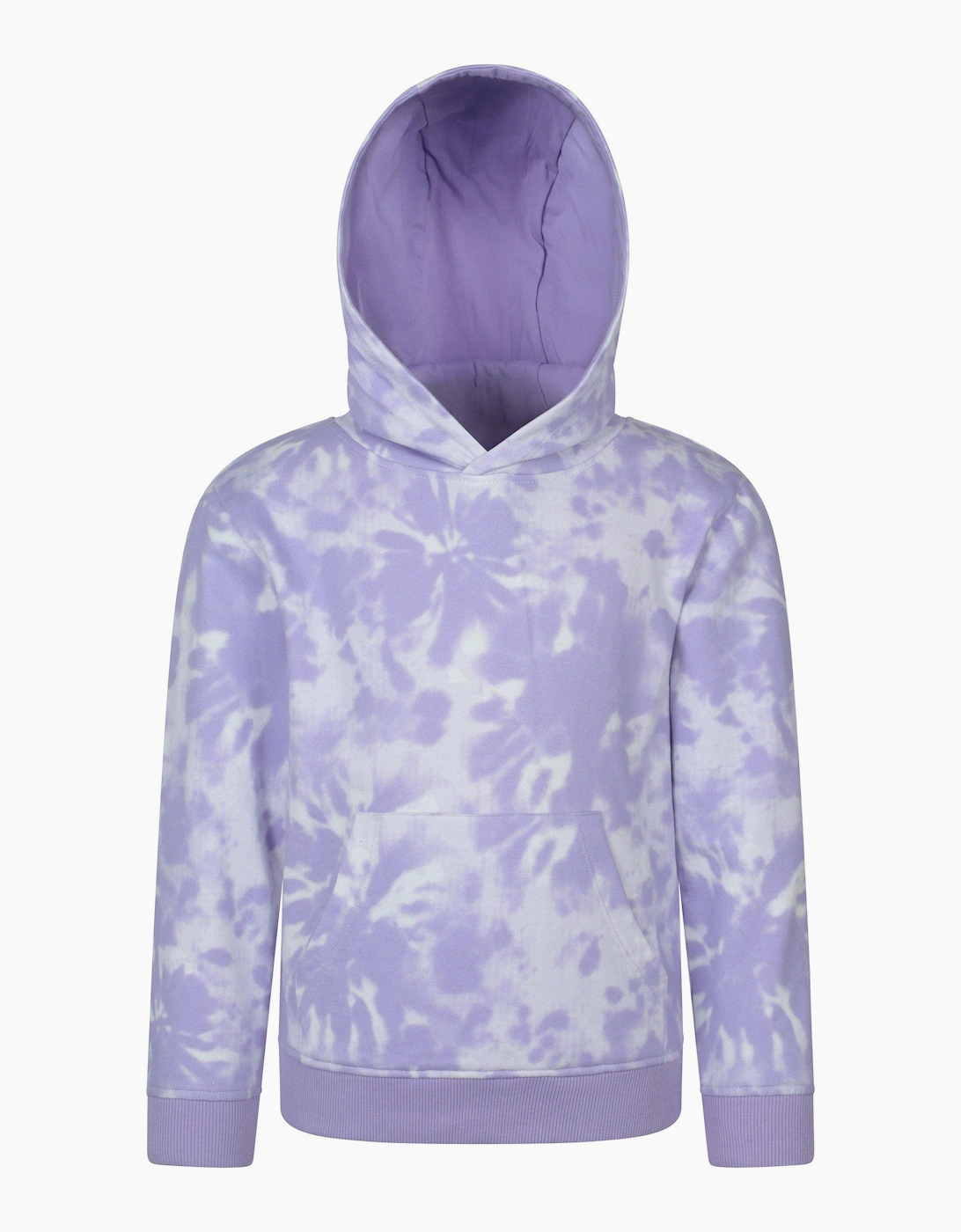 Mountain Warehouse Unisex Purple Childrens/ Tie Dye Organic Hoodie  Size 13 Years Kids