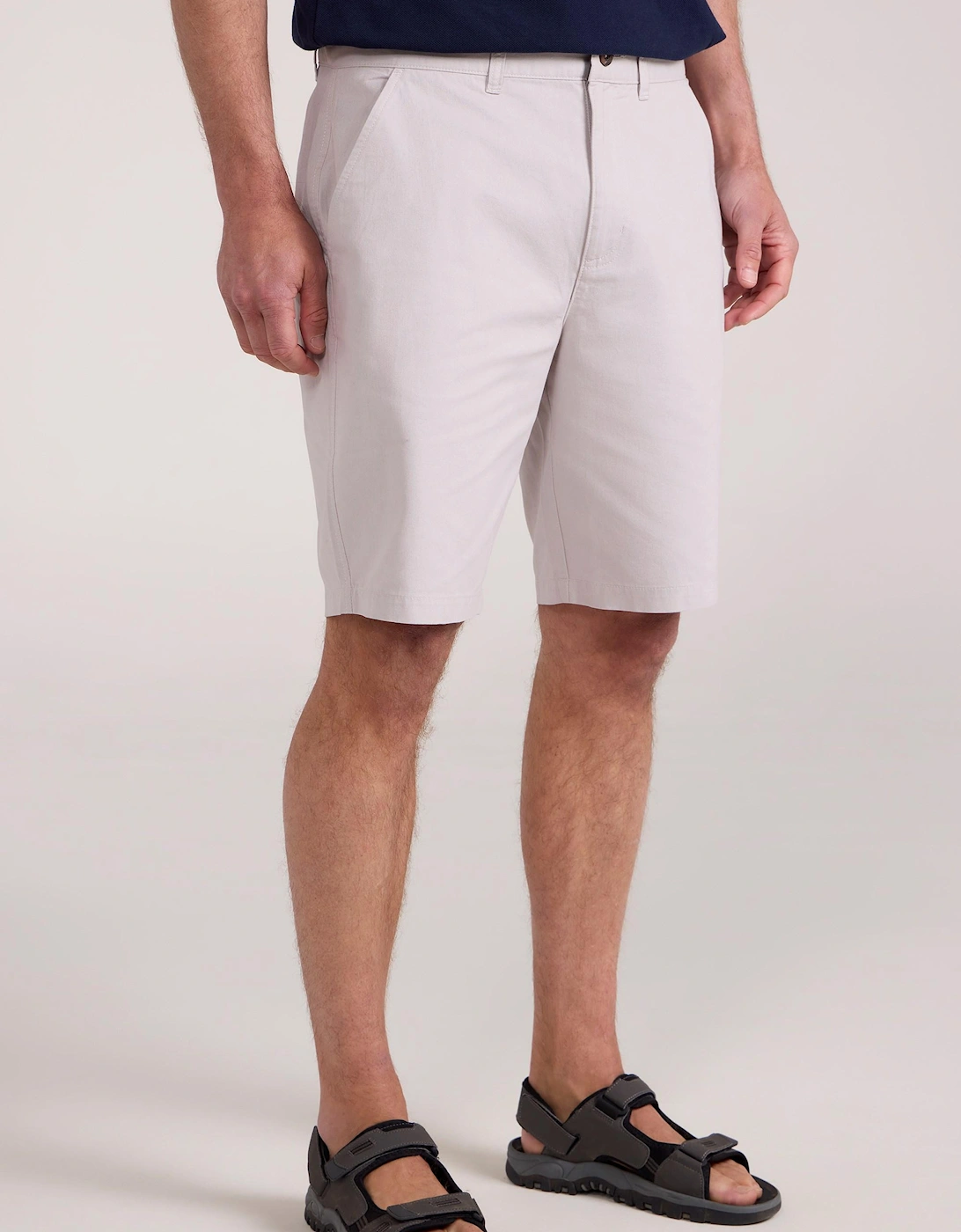 Mountain Warehouse Men's Blue Organic Chino Shorts - Size: 40/32
