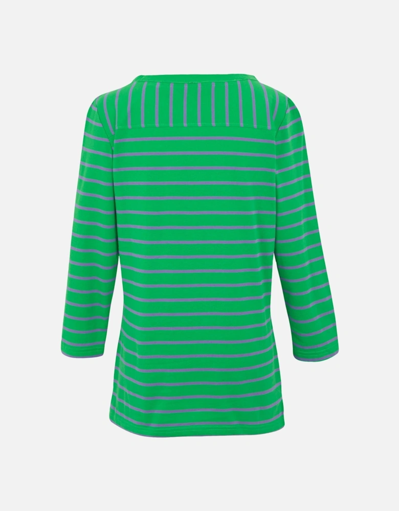 Womens/Ladies Baylette II Striped T-Shirt