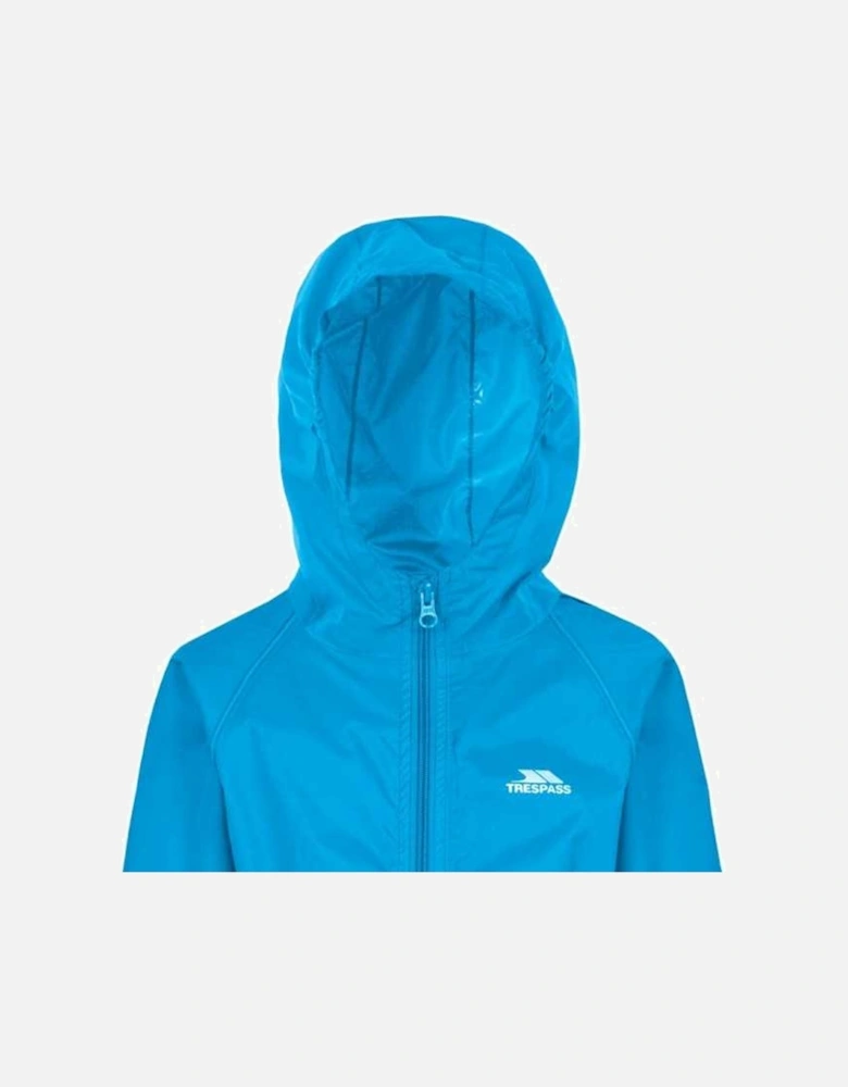 Childrens/Kids Button Rain Suit